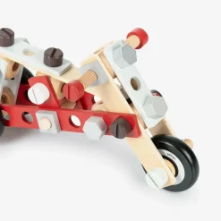 Vilac Toys|Toys*Red Wooden Workbench Toy (73cm)