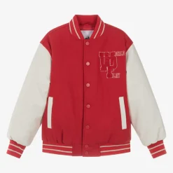Molo Coats & Jackets*Red Wool Varsity Jacket AdrenalinRush