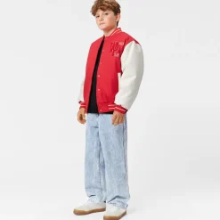 Molo Coats & Jackets*Red Wool Varsity Jacket AdrenalinRush