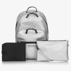 TIBA + MARL Gifts*Silver Changing Backpack (42cm)