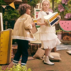 Young Soles Boots|Boots*Silver Faux Leather Brogue Boots