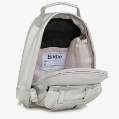Elodie Bags|Bags*Silver Faux Leather Mini Backpack (27cm)