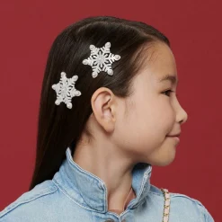 Milledeux Hair Accessories*Snowflake Hair Clip (5cm)
