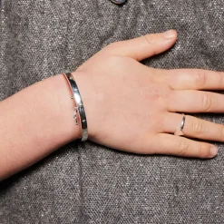 Little Star Jewellery|Jewellery*Sterling Silver & Diamond Star Bangle