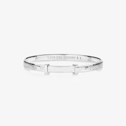 Little Star Jewellery|Jewellery*Sterling Silver Engraved Twinkle Bangle