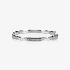 Little Star Jewellery|Jewellery*Sterling Silver Engraved Luna Bangle
