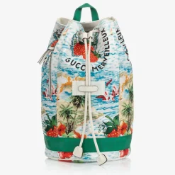 Gucci Bags|Bags*Strawberry Backpack (34cm)