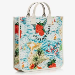 Gucci Bags*Strawberry Tote Bag (34cm)