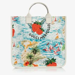 Gucci Bags*Strawberry Tote Bag (34cm)