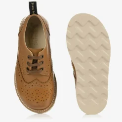 Young Soles Brogues|Brogues*Tan Brown Leather Brogue Shoes