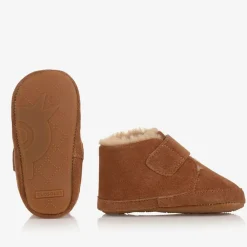 Old Soles First Walkers|First Walkers*Tan Brown Leather First Walker Boots