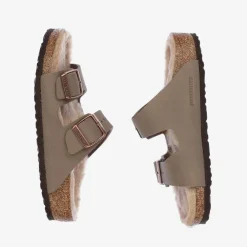 Birkenstock Sandals|Sandals*Taupe Brown Faux Leather Sandals