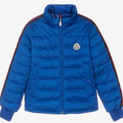 Moncler Enfant Coats & Jackets*Teen Boys Blue Down Padded Jacket