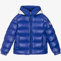 Moncler Enfant Coats & Jackets*Teen Boys Blue Puffer Jacket