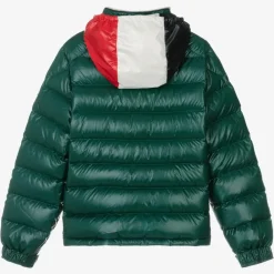 Moncler Enfant Coats & Jackets*Teen Boys Green Bourne Down Puffer Jacket