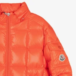 Moncler Enfant Coats & Jackets*Teen Boys Orange Jeff Down Puffer Jacket