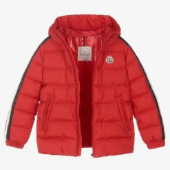 Moncler Enfant Coats & Jackets*Teen Boys Red Down Jacket