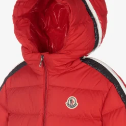 Moncler Enfant Coats & Jackets*Teen Boys Red Down Jacket