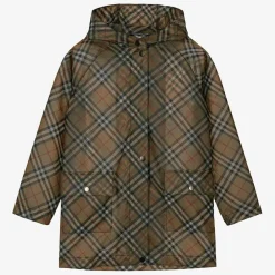 Burberry Coats & Jackets*Teen Girls Beige Vintage Check Raincoat