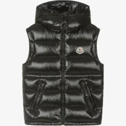 Moncler Enfant Coats & Jackets*Teen Girls Black Ania Puffer Gilet
