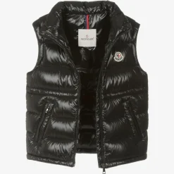 Moncler Enfant Coats & Jackets*Teen Girls Black Ania Puffer Gilet