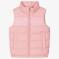 Moncler Enfant Coats & Jackets*Teen Girls Pale Pink Rafael Down Gilet