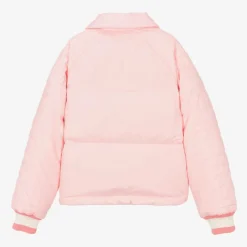 Burberry Coats & Jackets*Teen Girls Pink Down Padded Puffer Jacket