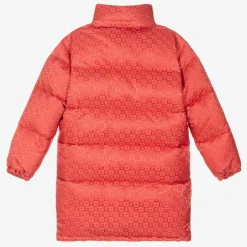 Gucci Coats & Jackets*Teen Girls Pink Hooded Puffer Coat
