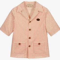 Gucci Coats & Jackets*Teen Red Striped Logo Jacket