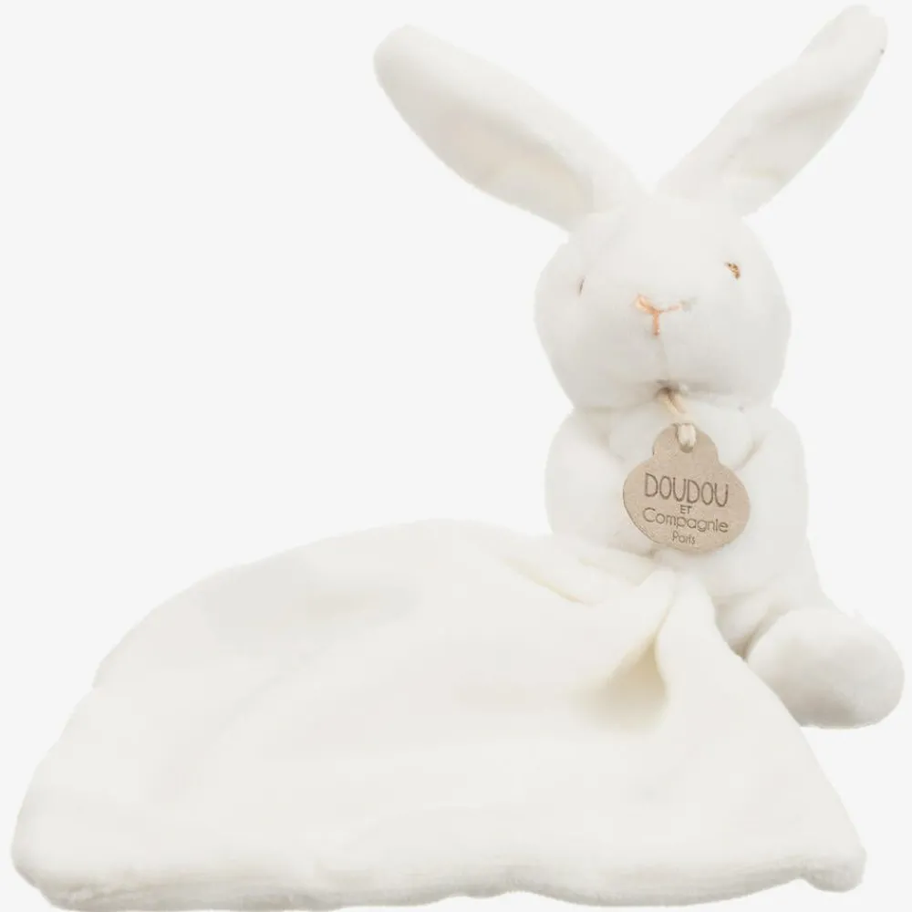 Doudou et Compagnie Sleeping Accessories*Velour Bunny Comforter (22cm)