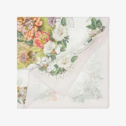 Flower Fairies™ by Childrensalon Sleeping Accessories*White & Pink Cotton Swaddle (100cm)