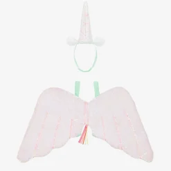 Meri Meri Costumes*White & Pink Sequin Unicorn Costume