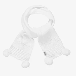 Sätila of Sweden Scarves|Scarves*White Belle Knitted Scarf (88cm)