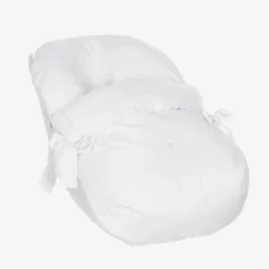 Uzturre Footmuffs*White Car Seat Baby Nest (75cm)