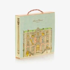 Atelier Choux Paris Sleeping Accessories*White Carousel Swaddle (98cm)