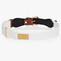 Zaccone Clothing Accessories|Clothing Accessories*White Cotton & Leather Mouse Belt