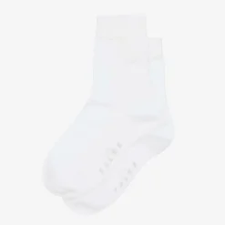 Falke Socks|Socks*White Cotton Ankle Socks