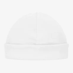 Laranjinha Hats*White Cotton Baby Hat