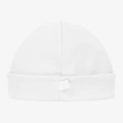 Laranjinha Hats*White Cotton Baby Hat