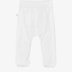 Laranjinha Trousers|Trousers*White Cotton Baby Trousers