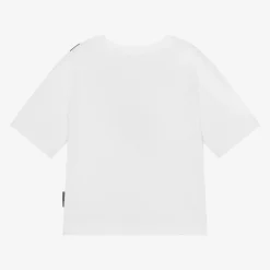 MARC JACOBS Tops|Tops*White Cotton Biker Belt Bag T-Shirt