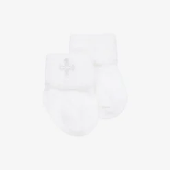 Country Kids Socks|Socks*White Cotton Christening Baby Socks