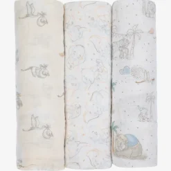 aden + anais Sleeping Accessories*White Cotton Disney Swaddles (3 Pack)