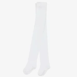 Falke Tights*White Cotton Knit Tights