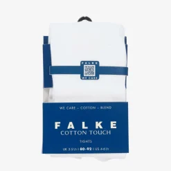 Falke Tights*White Cotton Knit Tights