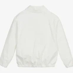 Gucci Coats & Jackets*White Cotton Logo Baby Jacket