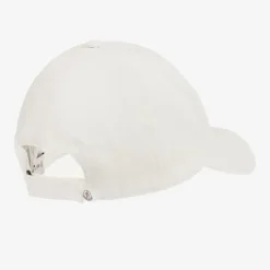 Moncler Enfant Hats*White Cotton Tricolour Cap