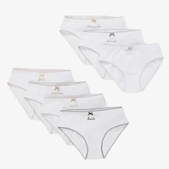 Bonpoint Underwear*White Days Of The Week Cotton Knickers Gift Set