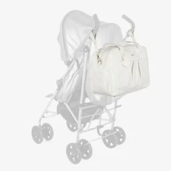Mayoral Gifts*White Faux Leather Changing Bag (40cm)