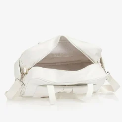 Mayoral Gifts*White Faux Leather Changing Bag (40cm)